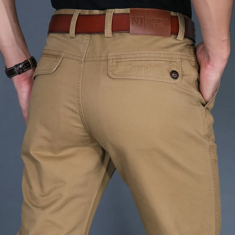 2019 Spring Autumn Men Casual Pants Cotton Straight Mens Pants Black Army Khaki Man Trousers Plus Size 40 42
2019 Spring Autumn Men Casual Pants Cotton Straight Mens Pants Black Army Khaki Man Trousers Plus Size 40 42