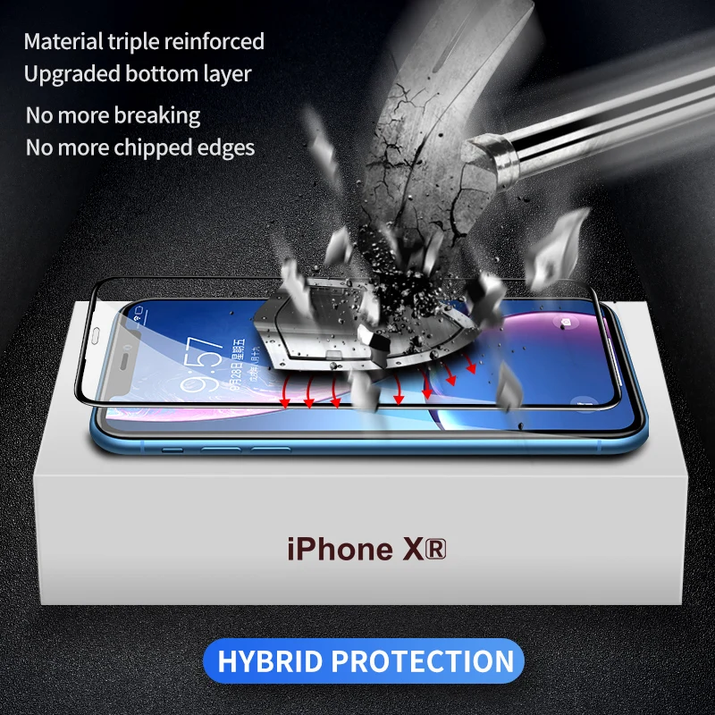 Закаленное стекло SmartDevil Diamond для iPhone 7 Plus защитная пленка экрана 8 8Plus X XR XS Max HD