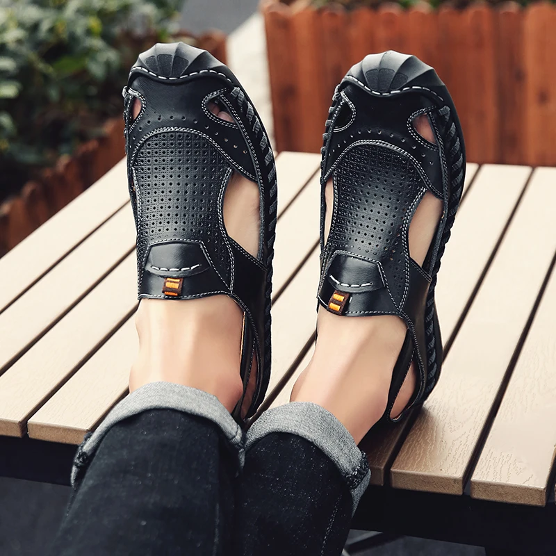 Sandals Outdoor Sandals Shoes Men Summer For 2020 Sandalias Cuero Sandalet Sandalia Masculina Sandalle Homme Deportivas Hombre
Sandals Outdoor Sandals Shoes Men Summer For 2020 Sandalias Cuero Sandalet Sandalia Masculina Sandalle Homme Deportivas Hombre