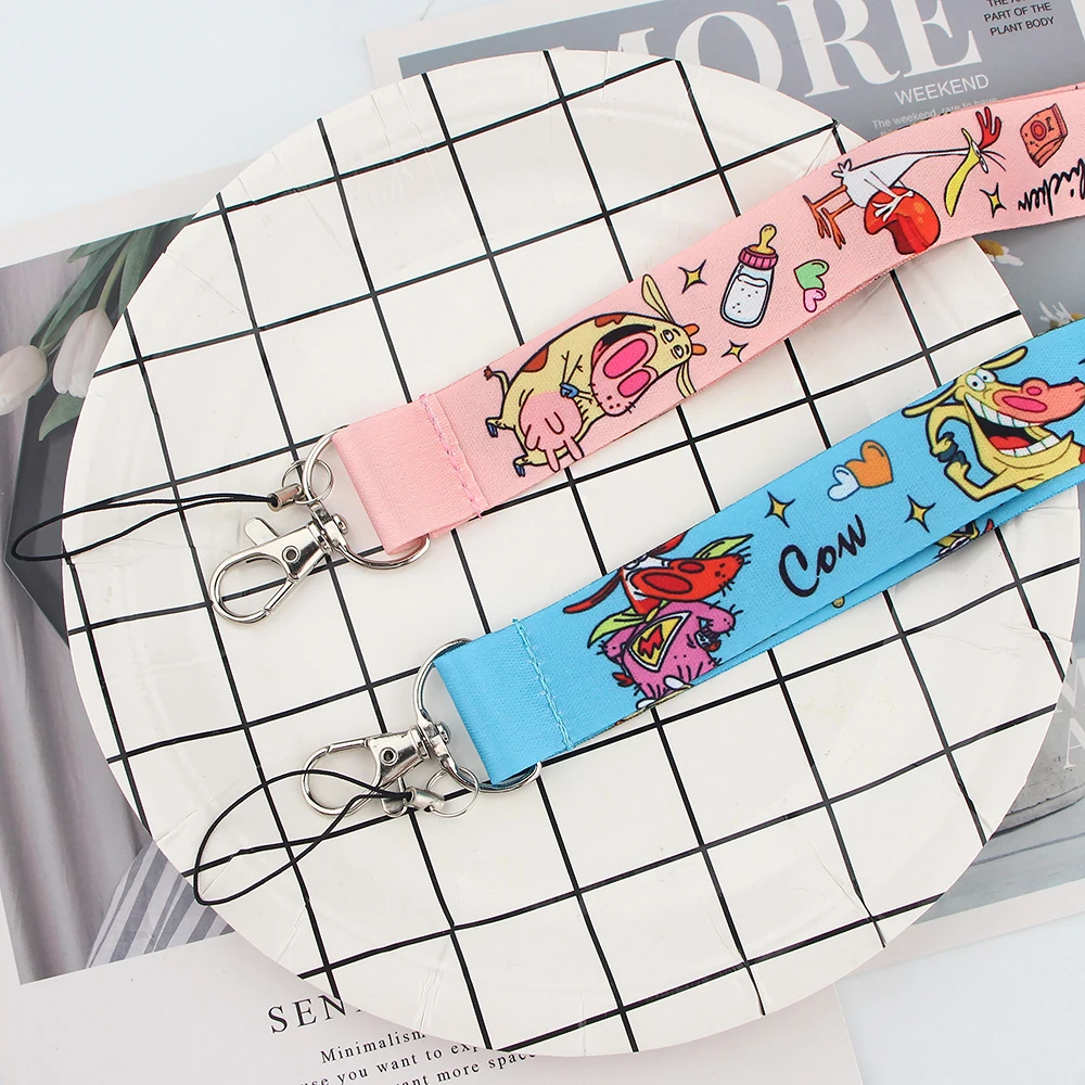JF0258 Chicken and Cow Funny Anime Lanyard Keychain for Key Badge ID Cellphone Holder Key Rings Women Men Neck Straps
JF0258 Chicken and Cow Funny Anime Lanyard Keychain for Key Badge ID Cellphone Holder Key Rings Women Men Neck Straps