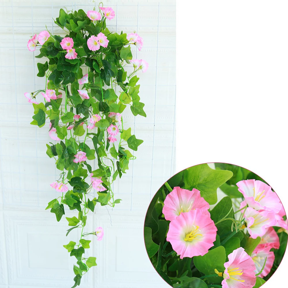 Morning Glory Vine Hanging Artificial Silk Morning Glory Imitation Flower Vine Wedding Darden Decor Fake Plant Vibrantly Color
Morning Glory Vine Hanging Artificial Silk Morning Glory Imitation Flower Vine Wedding Darden Decor Fake Plant Vibrantly Color