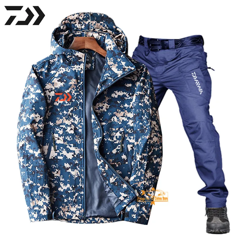 Daiwa Men's Spring Summer Autumn Fishing Jackets Camouflage Military Fishing Suits Outdoor Sport Fishing Set Windproof Jackets
Daiwa Men's Spring Summer Autumn Fishing Jackets Camouflage Military Fishing Suits Outdoor Sport Fishing Set Windproof Jackets