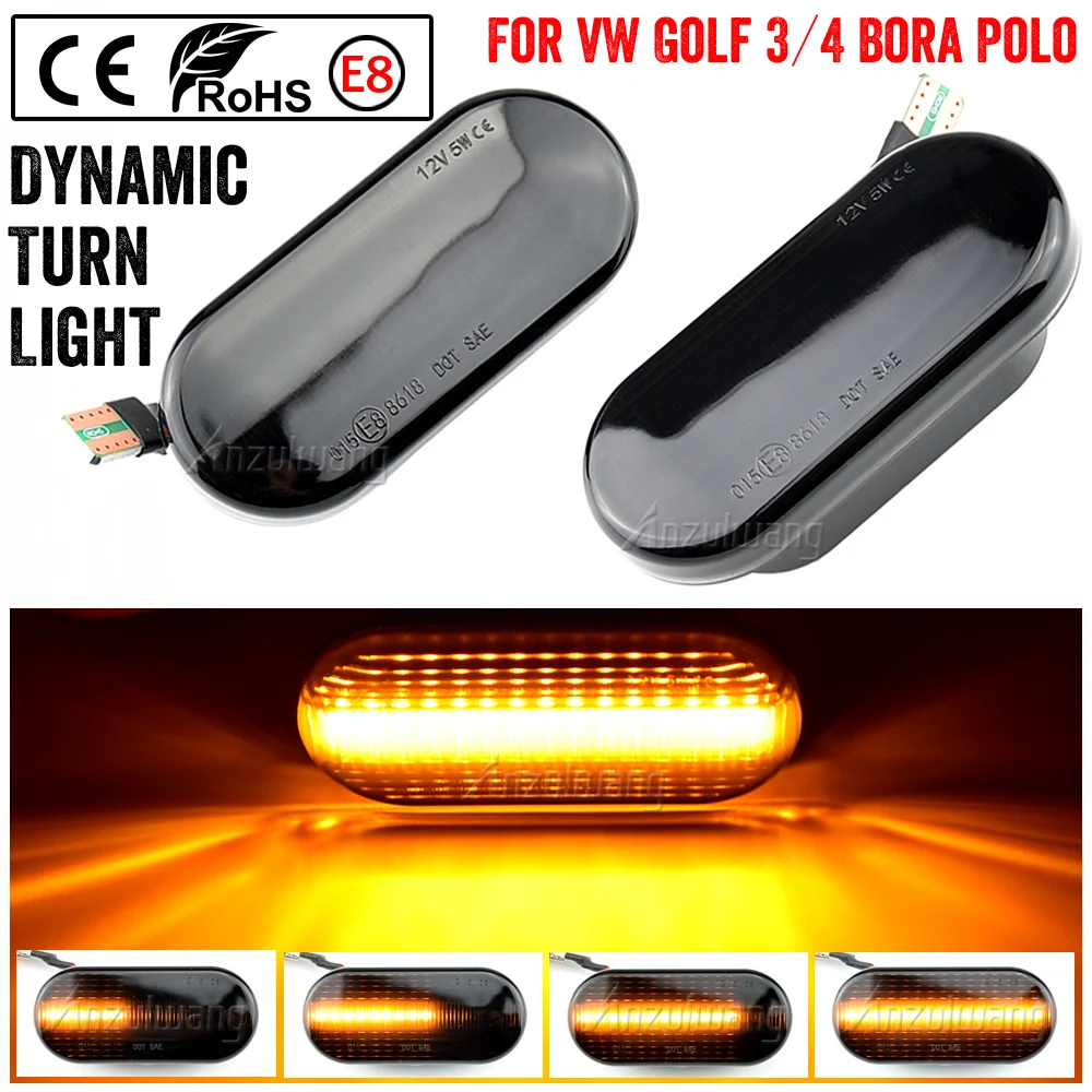 2 pieces Led Dynamic Side Marker Turn Signal Light Sequential Blinker Light For Volkswagen VW Bora Golf 3 4 Passat 3BG Polo SB6
2 pieces Led Dynamic Side Marker Turn Signal Light Sequential Blinker Light For Volkswagen VW Bora Golf 3 4 Passat 3BG Polo SB6