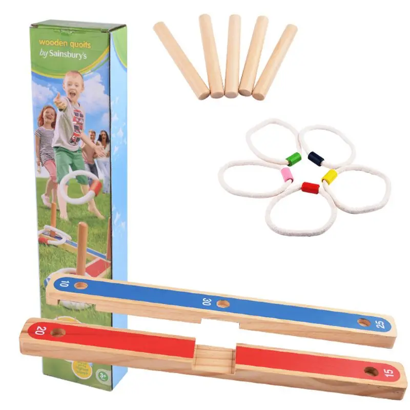 Gadgets GARDEN/OUTDOOR ROPE QUOITS & WOODEN PEGS THROWING GAME Family Pegs And Rope Toss Game
Gadgets GARDEN/OUTDOOR ROPE QUOITS & WOODEN PEGS THROWING GAME Family Pegs And Rope Toss Game