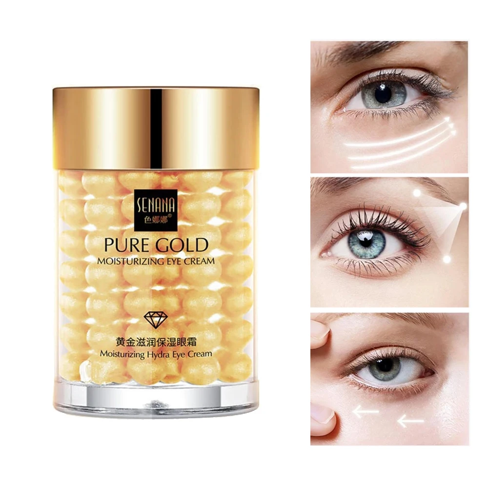 60g 24k Golden Eye Cream Fades eye wrinkles Moisturize Hydrating Refreshing Soft Skin Firming Eye Cream Eye Care Around Eyes
60g 24k Golden Eye Cream Fades eye wrinkles Moisturize Hydrating Refreshing Soft Skin Firming Eye Cream Eye Care Around Eyes
