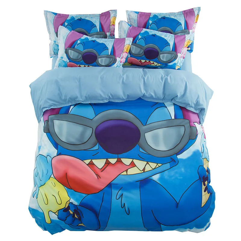 Disney Blue Lilo & Stitch Bedding Sets Queen King Size Cartoon Quilt Cover Pillowcase Duvet Cover Set for Children Adult Gifts
Disney Blue Lilo & Stitch Bedding Sets Queen King Size Cartoon Quilt Cover Pillowcase Duvet Cover Set for Children Adult Gifts