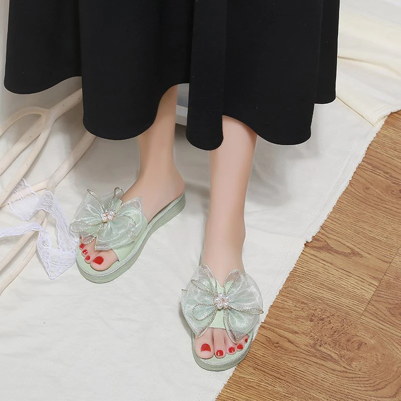 Slippers Women Summer Butterfly-Knot Luxury Slides Female Shoes Soft Designer 2021 Flat Casual Butterfly-knot Sweet PU Basic Rub
Slippers Women Summer Butterfly-Knot Luxury Slides Female Shoes Soft Designer 2021 Flat Casual Butterfly-knot Sweet PU Basic Rub