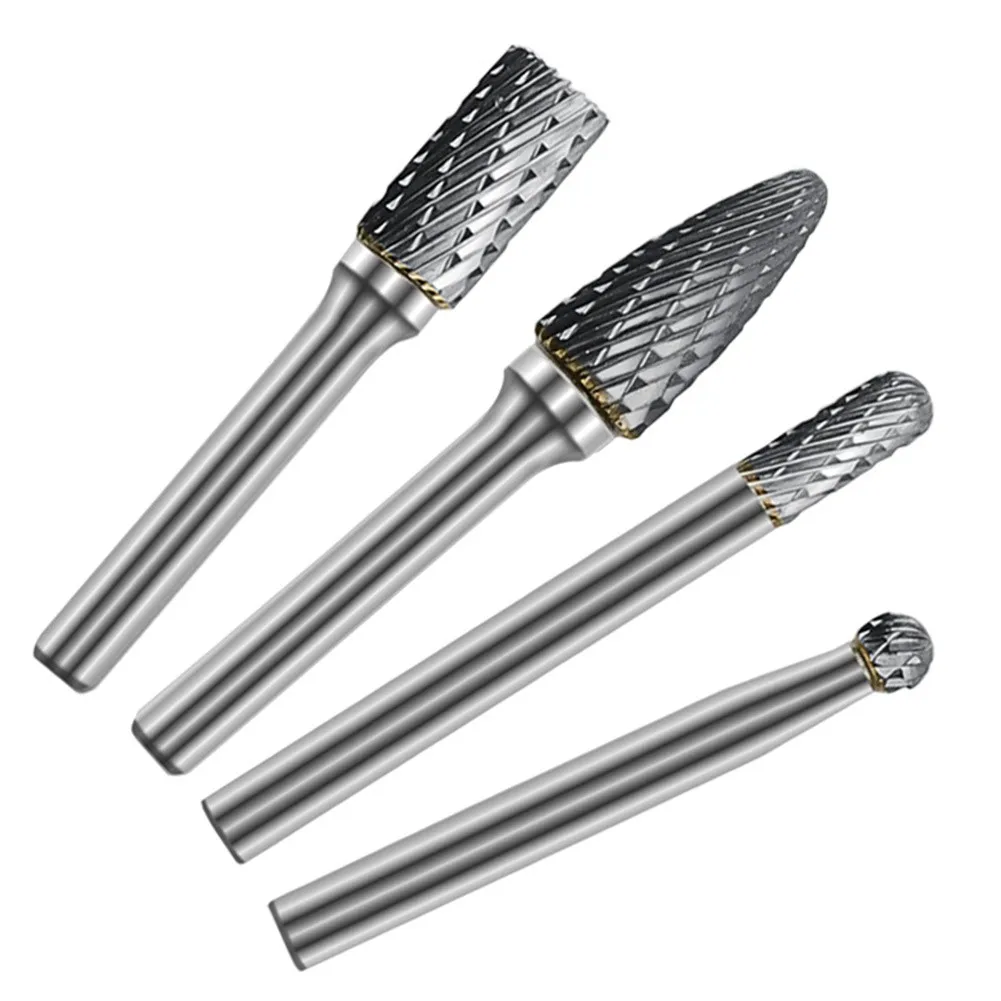 8pcs 6/7/10/12mm Grinding Head Double Groove Rotary File 6mm Stem Electric Drill Pneumatic Polishing CNC Engraving Rotary Cutter
8pcs 6/7/10/12mm Grinding Head Double Groove Rotary File 6mm Stem Electric Drill Pneumatic Polishing CNC Engraving Rotary Cutter
