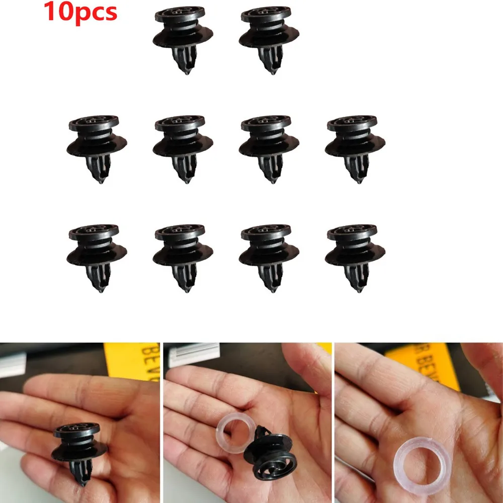 10pcs Plastic Screw With Gasket For A3 A4 Interior Door Card Trim Panel Fastener Black Plastic Clips D227 Fit Into A 10mm Hole
10pcs Plastic Screw With Gasket For A3 A4 Interior Door Card Trim Panel Fastener Black Plastic Clips D227 Fit Into A 10mm Hole