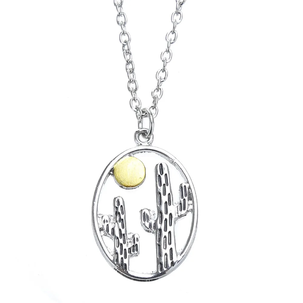 Fashion Cactus Sun Necklace Women Charm Chocker Pendant Necklaces Outdoor Arizona Wanderlust Jewelry Female Bijoux
Fashion Cactus Sun Necklace Women Charm Chocker Pendant Necklaces Outdoor Arizona Wanderlust Jewelry Female Bijoux