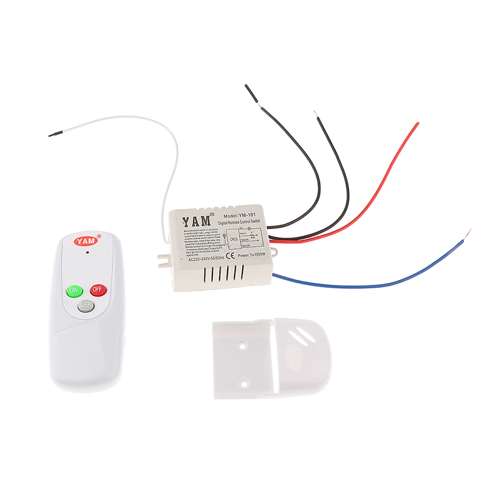 1-Way ON/ВЫКЛ 220V-240V светильник лампа Цифровой Беспроводной настенный выключатель + пульт дистанционного управления Управление
1-Way ON/ВЫКЛ 220V-240V светильник лампа Цифровой Беспроводной настенный выключатель + пульт дистанционного управления Управление
