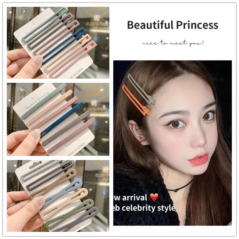 New Women Hairpin Headdress Word Clip Broken Hair Top Clip Fashion Bangs Clip Simple Side Clip Girl Hairpin Hair Accessories
New Women Hairpin Headdress Word Clip Broken Hair Top Clip Fashion Bangs Clip Simple Side Clip Girl Hairpin Hair Accessories