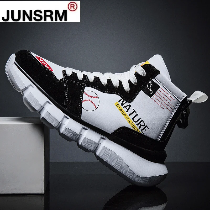 Men's Casual Shoes High Top Sneakers 2019 Autumn /Winner New Arrival Trend Flats Shoes For Male Comfortable Keep Warm Leisure
Men's Casual Shoes High Top Sneakers 2019 Autumn /Winner New Arrival Trend Flats Shoes For Male Comfortable Keep Warm Leisure