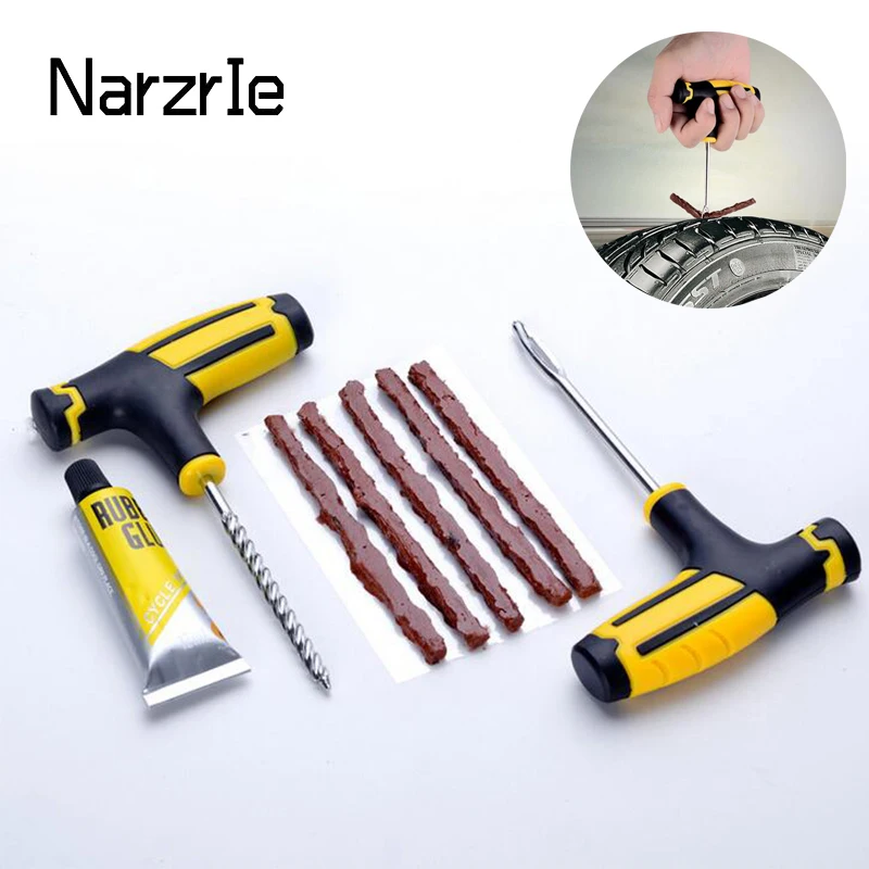 Car Tire Repair Tool Tire Repair Kit Studding Tool Set Auto Bike Puncture Repair Kit for Car Tire Repair Automotive Tools
Car Tire Repair Tool Tire Repair Kit Studding Tool Set Auto Bike Puncture Repair Kit for Car Tire Repair Automotive Tools