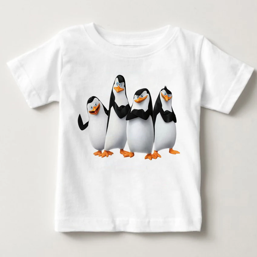 2020 Hot Stamp Children T Shirt Madagascar Penguin Cartoon Character T Shirt Boy Boys And Girls Favorite Summer Costumes MJ
2020 Hot Stamp Children T Shirt Madagascar Penguin Cartoon Character T Shirt Boy Boys And Girls Favorite Summer Costumes MJ