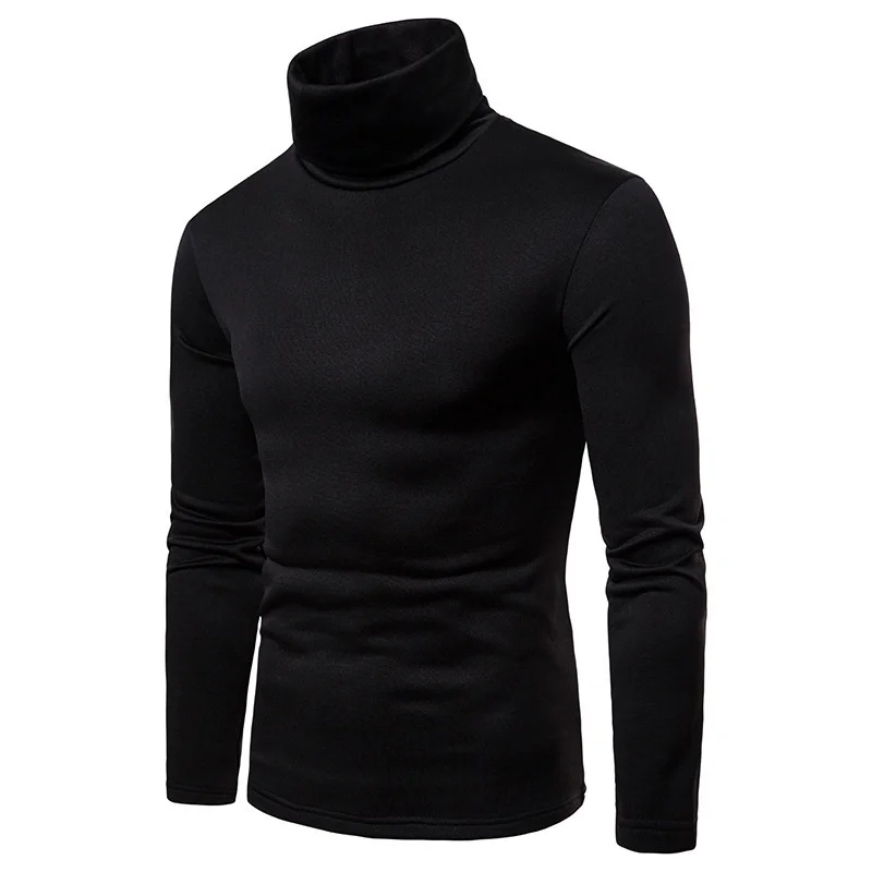 Men's sweater male Turtleneck men Slim Fit Long Sleeve Mock Pullover Sweater Solid Color Knitted Thermal Underwear clothes
Men's sweater male Turtleneck men Slim Fit Long Sleeve Mock Pullover Sweater Solid Color Knitted Thermal Underwear clothes