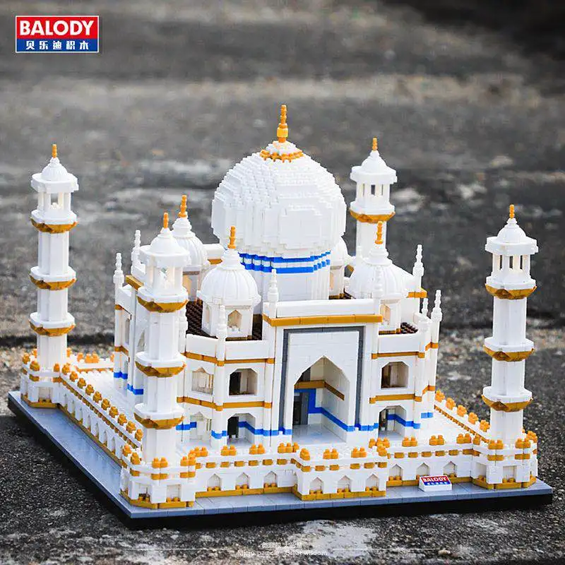 Balody 16067 World Famous Architecture Taj Mahal Palace 3D Model DIY Mini Diamond Blocks Bricks Building Toy for Children no Box
Balody 16067 World Famous Architecture Taj Mahal Palace 3D Model DIY Mini Diamond Blocks Bricks Building Toy for Children no Box