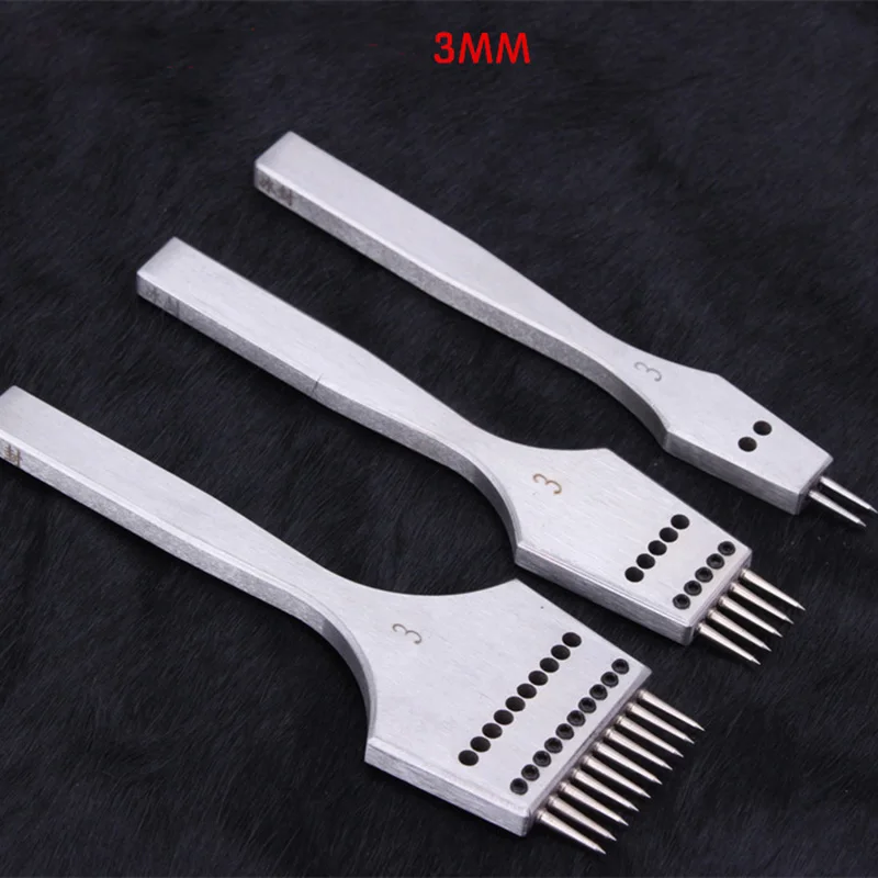 Leather Craft round Hole pricking iron chisel head removable Stitching Punch chisel Tool/set
Leather Craft round Hole pricking iron chisel head removable Stitching Punch chisel Tool/set