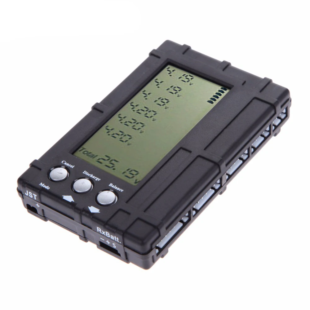 3 in 1 LCD RC Battery Discharger Balancer Meter Tester for 2-6S lipo Li-Fe battery battery voltage meter
3 in 1 LCD RC Battery Discharger Balancer Meter Tester for 2-6S lipo Li-Fe battery battery voltage meter