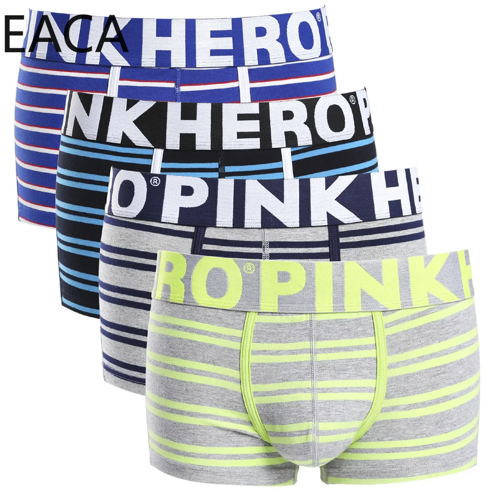 4pcs New 2020 Pink Heroes High-Quality Men Boxer Shorts Cotton Underwear Comfortable Male Panties Fashion Striped Man Underpants
4pcs New 2020 Pink Heroes High-Quality Men Boxer Shorts Cotton Underwear Comfortable Male Panties Fashion Striped Man Underpants