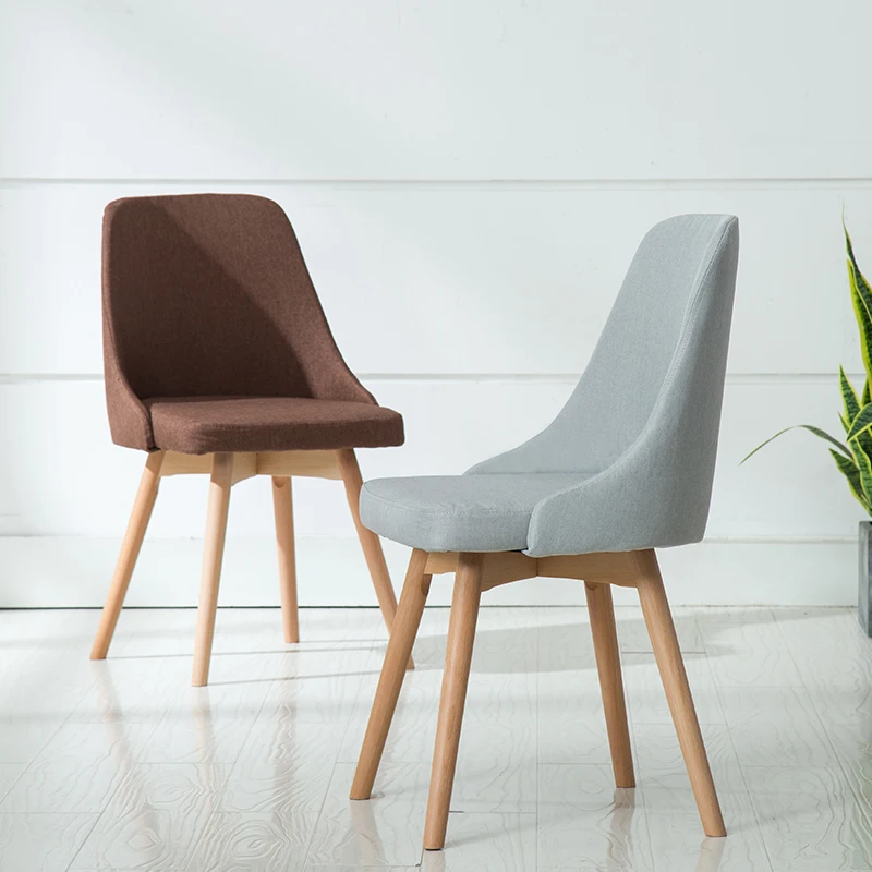 Nordic Style Home Rotating Dining Chair Solid Wood Bedroom Computer Office Chair Stool Cloth Leather Cover Removable
Nordic Style Home Rotating Dining Chair Solid Wood Bedroom Computer Office Chair Stool Cloth Leather Cover Removable