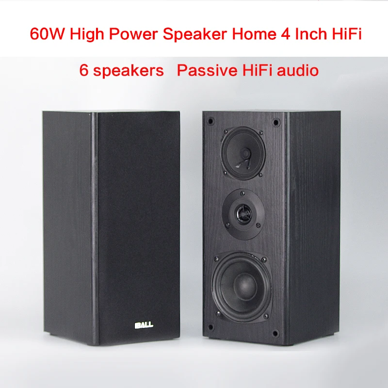 Трехканальный динамик высокой мощности, 60 Вт, 4 дюйма, домашний Hi-Fi динамик с сабвуфером, пассивная запись звука, книжная полка, объемное звуч...
Трехканальный динамик высокой мощности, 60 Вт, 4 дюйма, домашний Hi-Fi динамик с сабвуфером, пассивная запись звука, книжная полка, объемное звуч...