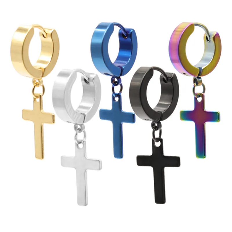 Fashion Stainless Steel Cross Earrings Punk Jewelry For Cool Women Girl Friendship Gifts Accessories
Fashion Stainless Steel Cross Earrings Punk Jewelry For Cool Women Girl Friendship Gifts Accessories