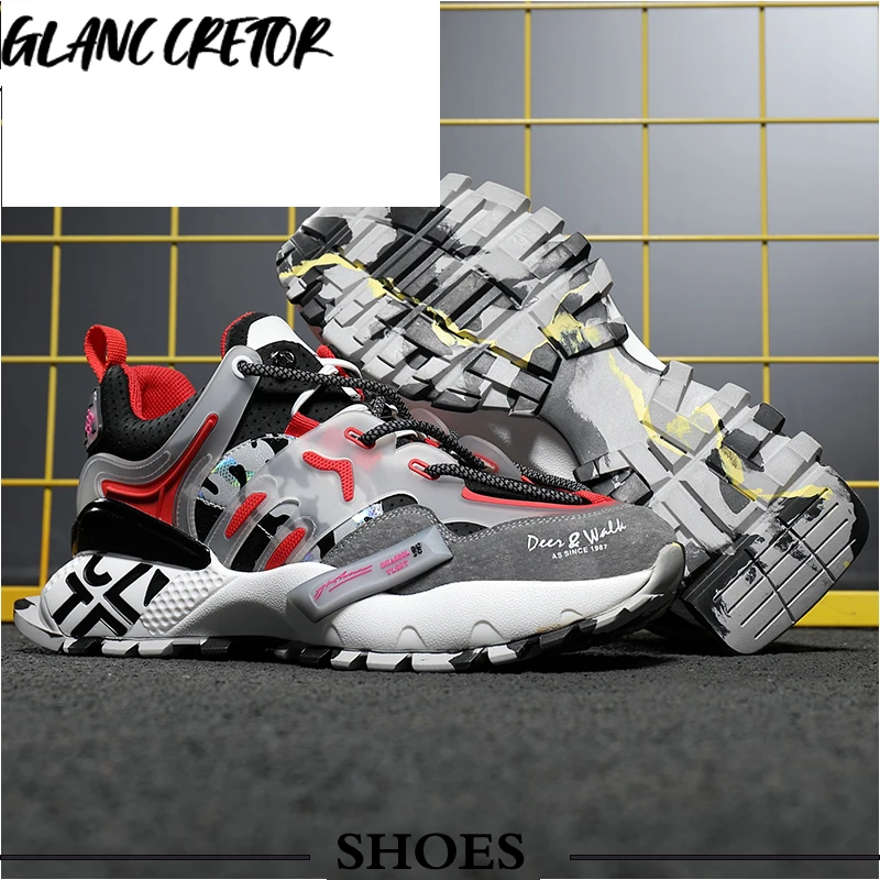 2021 Genuine Leather Fashion Chunky Sneakers Men Cow Suede Running Shoes Trainers Sport Shoes sneakers
2021 Genuine Leather Fashion Chunky Sneakers Men Cow Suede Running Shoes Trainers Sport Shoes sneakers
