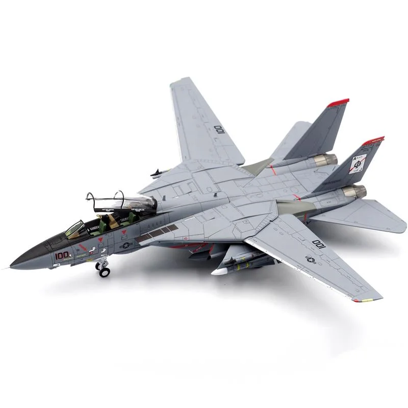 Модель военного самолета из сплава 1/72 литье под давлением, модель модели Tomcat F-14A черной эскадры Ace Ограниченная Коллекция игрушек для взрослых
Модель военного самолета из сплава 1/72 литье под давлением, модель модели Tomcat F-14A черной эскадры Ace Ограниченная Коллекция игрушек для взрослых