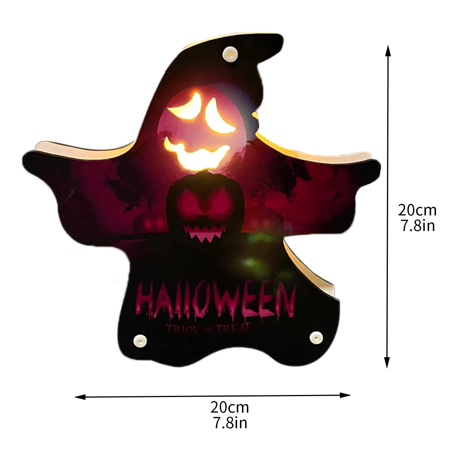 Halloween Ghost Bat Lamp Trick Horror Ghost Bat Ornament Decoration Halloween Kids Gift Happy Halloween Party Decor For Home
Halloween Ghost Bat Lamp Trick Horror Ghost Bat Ornament Decoration Halloween Kids Gift Happy Halloween Party Decor For Home