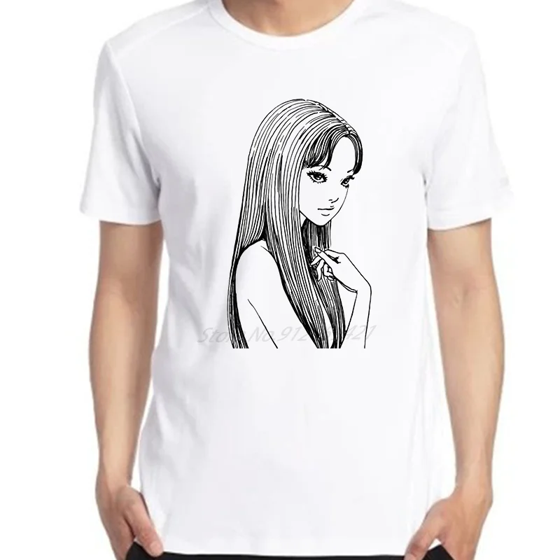 Tomie Junji Ito Uzumaki Manga Anime Print T Shirts Men's Tops T shirt Short Sleeve Harajuku graphic t shirts men clothing
Tomie Junji Ito Uzumaki Manga Anime Print T Shirts Men's Tops T shirt Short Sleeve Harajuku graphic t shirts men clothing