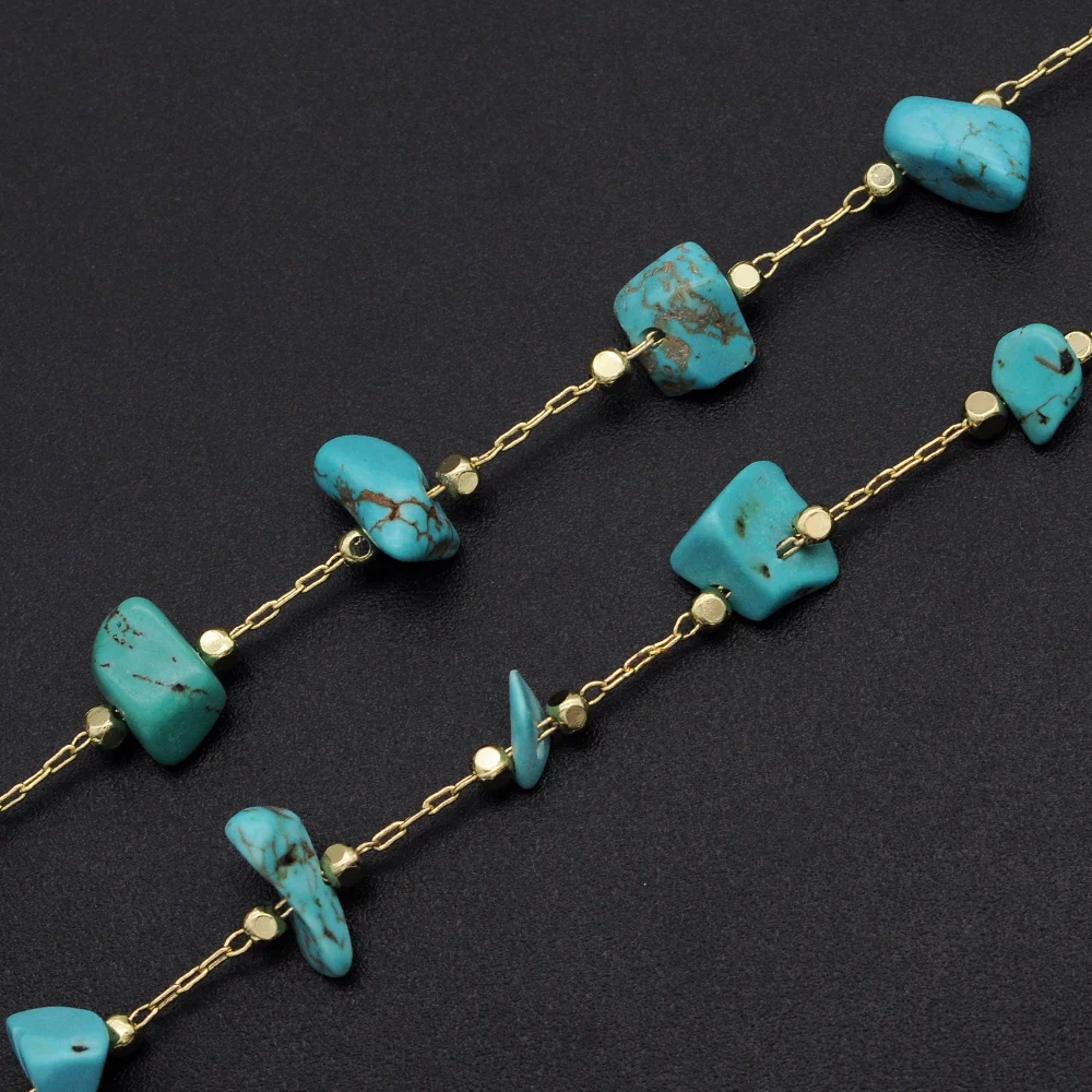 30 Meters/lot Irregular Natural Stone Beads diy jewelry Making Chains Wholesale Bulk Chain Supply Factory Direct
30 Meters/lot Irregular Natural Stone Beads diy jewelry Making Chains Wholesale Bulk Chain Supply Factory Direct