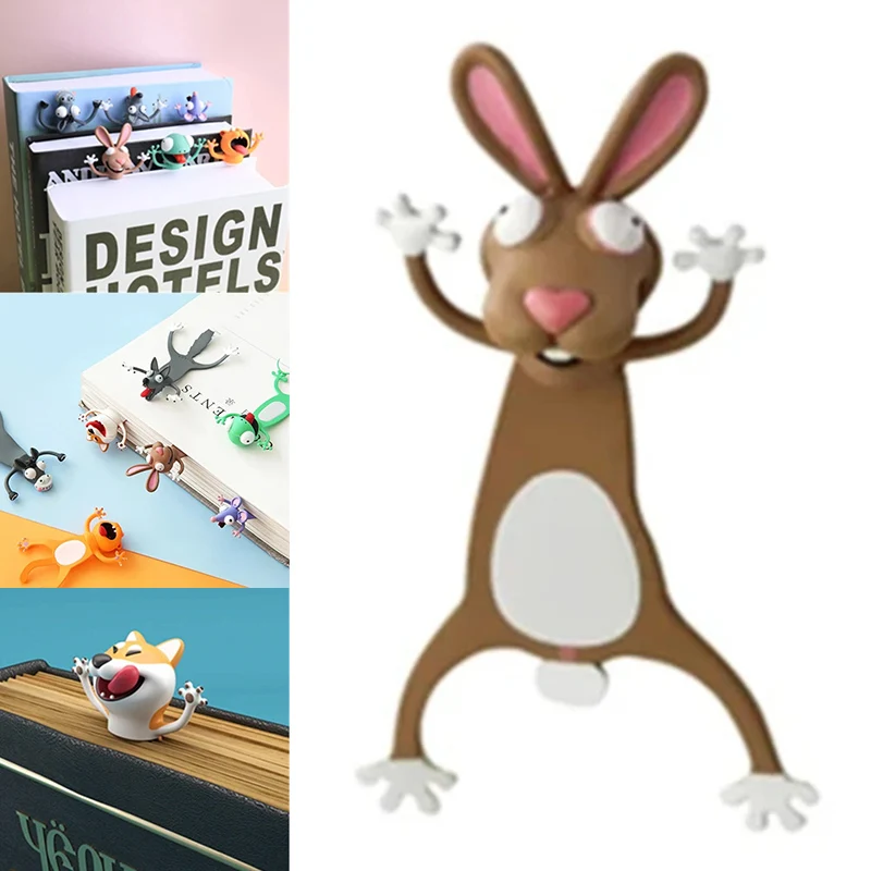 Wacky закладки для более веселого чтения 3D стерео мультфильм милые животные закладки Wacky закладки B99
Wacky закладки для более веселого чтения 3D стерео мультфильм милые животные закладки Wacky закладки B99