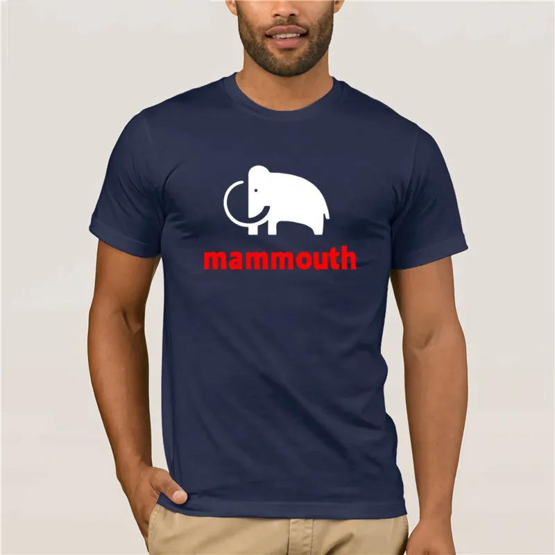 Мамонт Homme Mammouth логотип животных забавные в винтажном стиле с логотипом Франции