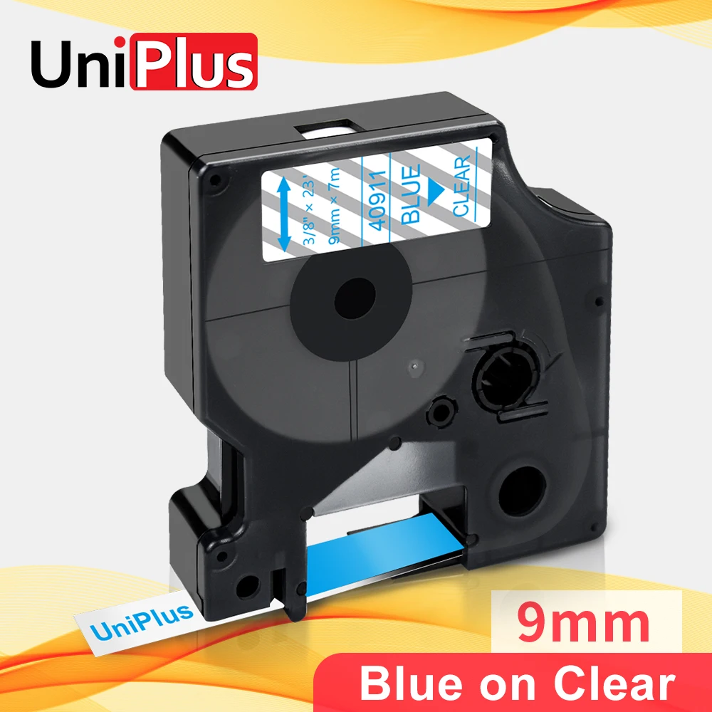 UniPlus 9 мм * 7 м лента для этикеток, синяя на прозрачной магнитной ленте, устройство для изготовления этикеток D1, наклейка для офиса и дома для л...
UniPlus 9 мм * 7 м лента для этикеток, синяя на прозрачной магнитной ленте, устройство для изготовления этикеток D1, наклейка для офиса и дома для л...