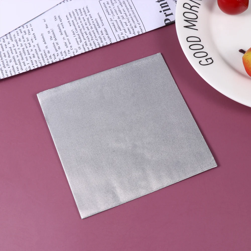 300PCS Gold Tin Foil Food Grade Wrapping Paper Delicate Aluminium-foil Paper for Tea Candy (Golden Fine Plaid Style)
300PCS Gold Tin Foil Food Grade Wrapping Paper Delicate Aluminium-foil Paper for Tea Candy (Golden Fine Plaid Style)