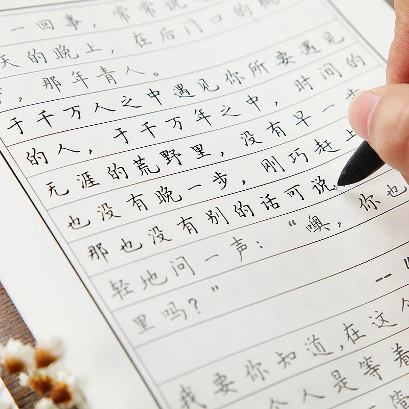 Copybook Adult Kids 6pcs Chinese Small Regular Script Practice Copybook Lovely Handwriting Pen Calligraphy Copybook Caligrafia
Copybook Adult Kids 6pcs Chinese Small Regular Script Practice Copybook Lovely Handwriting Pen Calligraphy Copybook Caligrafia