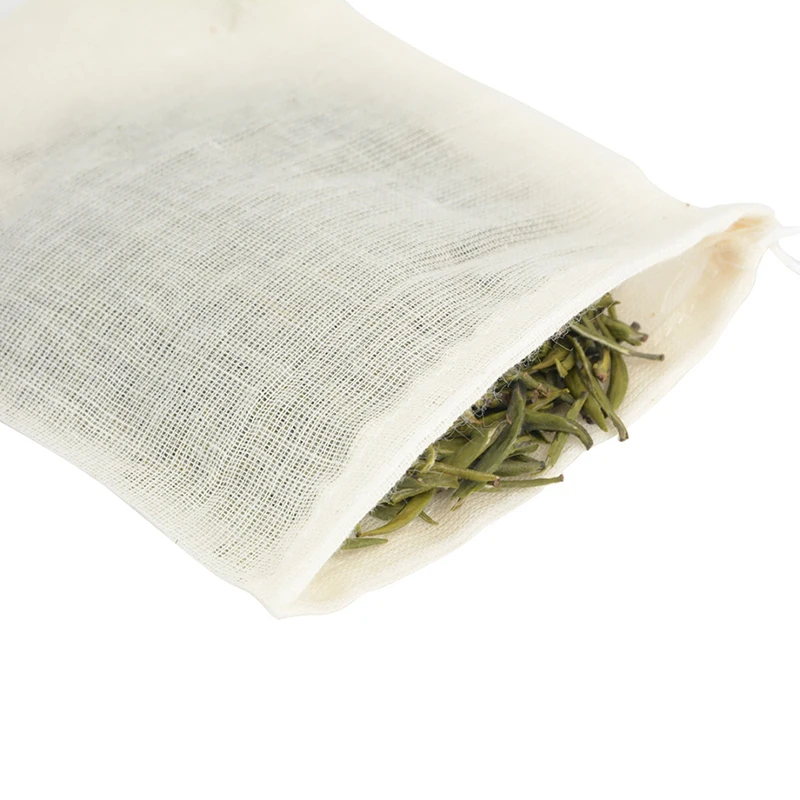 10pcs 8*10cm Teabags Empty Scented Tea BagsCotton Drawstring Straining Tea Cooking Separate Spice Filter Bag For Herb Loose Tea
10pcs 8*10cm Teabags Empty Scented Tea BagsCotton Drawstring Straining Tea Cooking Separate Spice Filter Bag For Herb Loose Tea