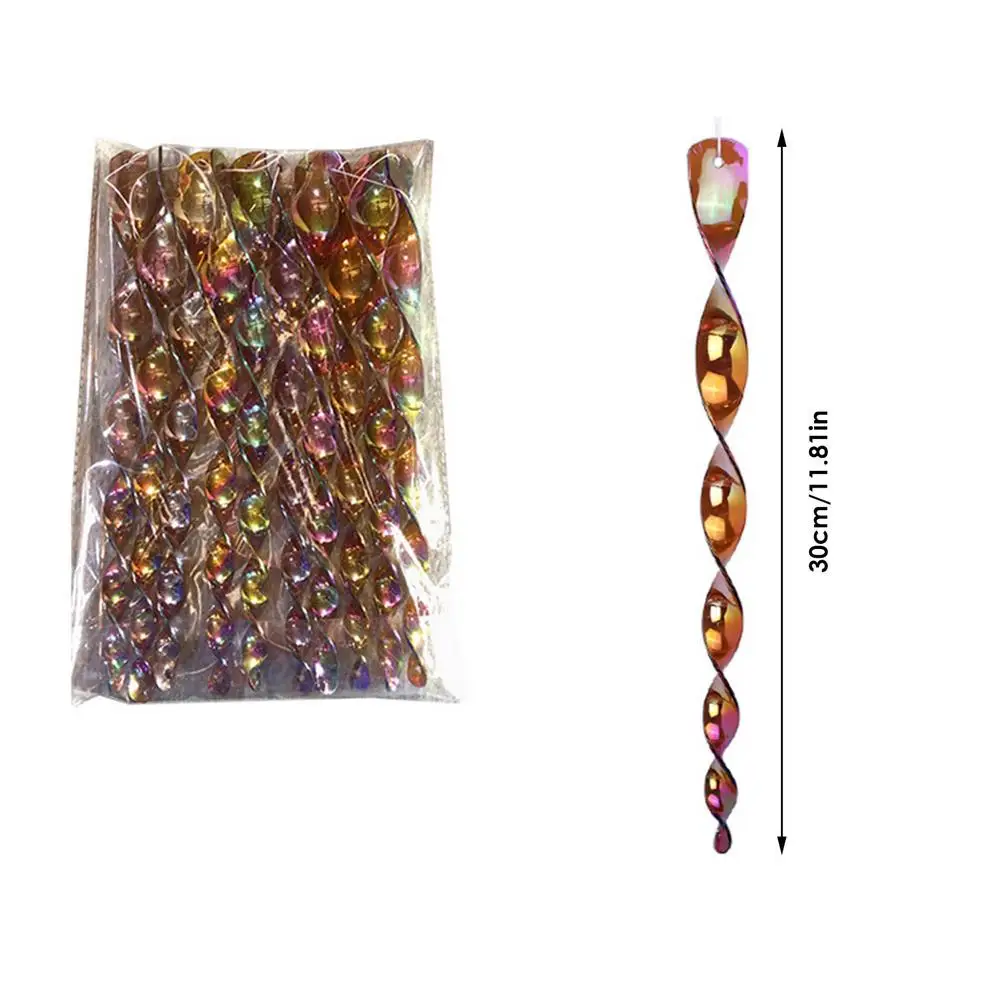 10PCS Bird Scare Rod Keep Birds Away Plastic Spiral Reflective Scare Device For Get Rid Of Pigeons And Scare Birds Pest Control
10PCS Bird Scare Rod Keep Birds Away Plastic Spiral Reflective Scare Device For Get Rid Of Pigeons And Scare Birds Pest Control