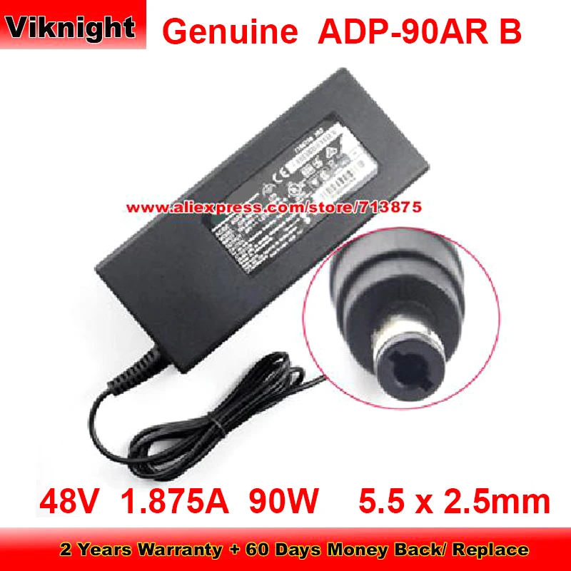 Genuine ADP-90AR B 90W Charger 48V 1.875A AC Adapter for Viasat EXEDE MODEM RM5120N-080 RM5110 2520G-8G-POE SWITCH Power Supply
Genuine ADP-90AR B 90W Charger 48V 1.875A AC Adapter for Viasat EXEDE MODEM RM5120N-080 RM5110 2520G-8G-POE SWITCH Power Supply