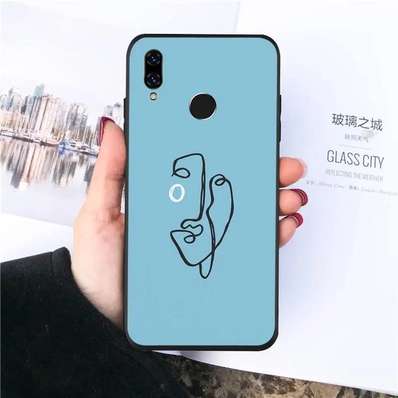 Abstract artistic face line Phone Cases For Huawei honor Mate P 10 20 30 40 Pro 10i 9 10 20 8 x Lite funda coque
Abstract artistic face line Phone Cases For Huawei honor Mate P 10 20 30 40 Pro 10i 9 10 20 8 x Lite funda coque