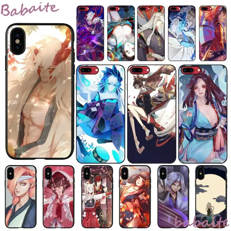 Babaite Game Onmyoji Phone Case shell cute For iPhone 6 6S Plus case for iPhoneX XS MAX SE XR 12 Pro max
Babaite Game Onmyoji Phone Case shell cute For iPhone 6 6S Plus case for iPhoneX XS MAX SE XR 12 Pro max