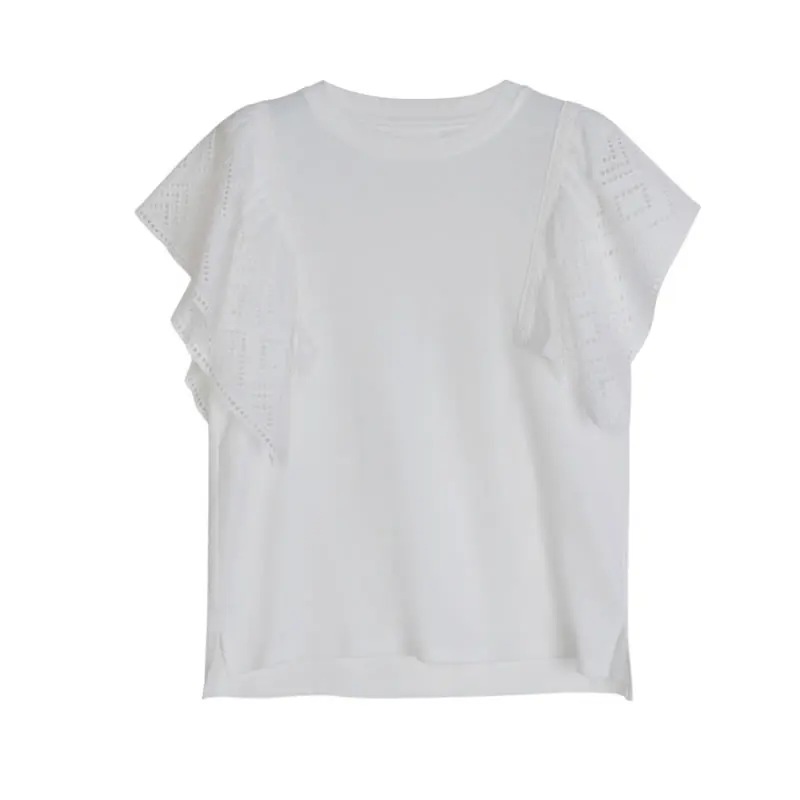 XITAO White Hollow Out Patchwork T-shirt Summer New Women Casual Loose Fashion O-neck Collar Simplicity All-match WMD0007
XITAO White Hollow Out Patchwork T-shirt Summer New Women Casual Loose Fashion O-neck Collar Simplicity All-match WMD0007