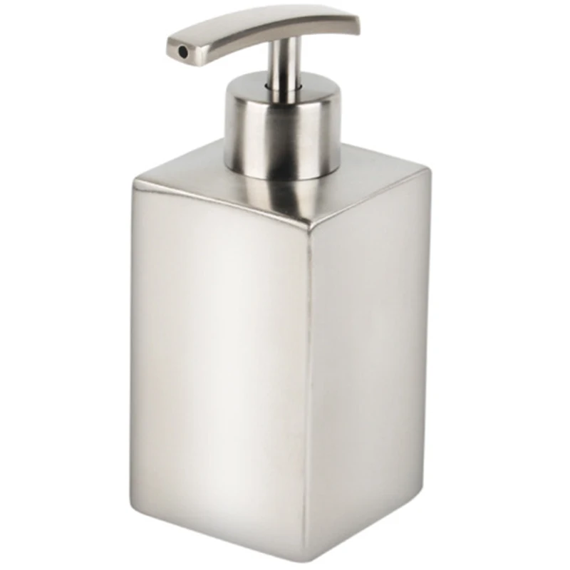 Dish Soap Dispenser Hand Lotion Bottle, Liquid Soap Dispenser for Kitchen and Bedroom, Countertop Stainless Steel Rust
Dish Soap Dispenser Hand Lotion Bottle, Liquid Soap Dispenser for Kitchen and Bedroom, Countertop Stainless Steel Rust