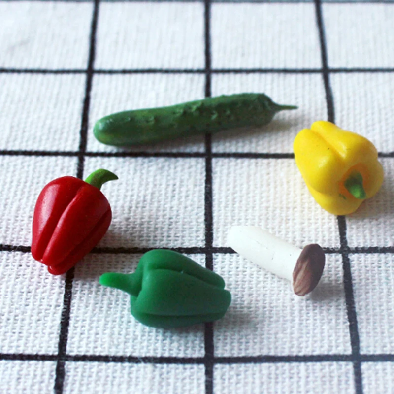 5Pcs Mini Food Play Dollhouse Miniature 1:12 Scale Kinds Of Vegetables Model Mini Vegetables Pretend Play
5Pcs Mini Food Play Dollhouse Miniature 1:12 Scale Kinds Of Vegetables Model Mini Vegetables Pretend Play