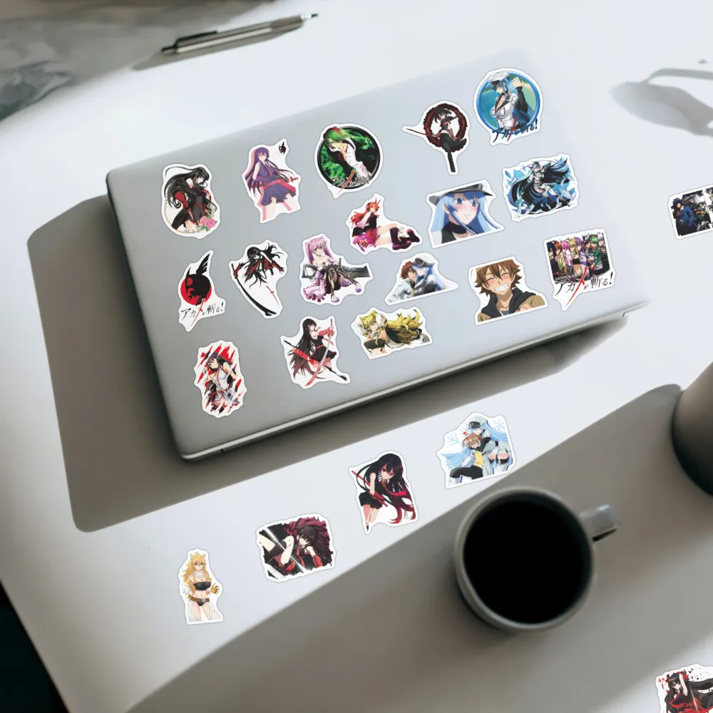 10/30/50 шт. Akame ga KILL! Аниме мультфильм Граффити наклейки DIY СКЕЙТБОРД гитара ноутбук
