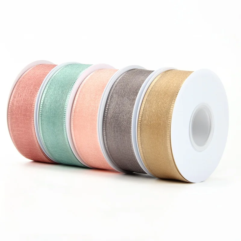 Transparent Yarn With Polyester Edge Snow Yarn Ribbon Jewelry Diy Bouquet Packaging Gift Box Packaging Wedding Supplies
Transparent Yarn With Polyester Edge Snow Yarn Ribbon Jewelry Diy Bouquet Packaging Gift Box Packaging Wedding Supplies