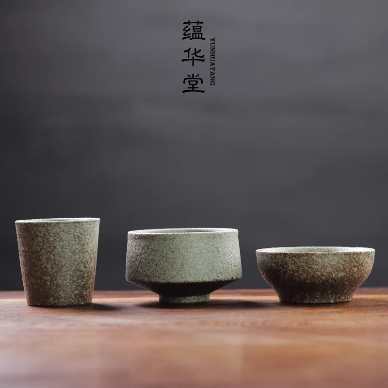 Japanese stoneware tea cup, ceramic kung fu tea set, tea cup, retro master cup, personal cup, single cup, smelling cup
Japanese stoneware tea cup, ceramic kung fu tea set, tea cup, retro master cup, personal cup, single cup, smelling cup
