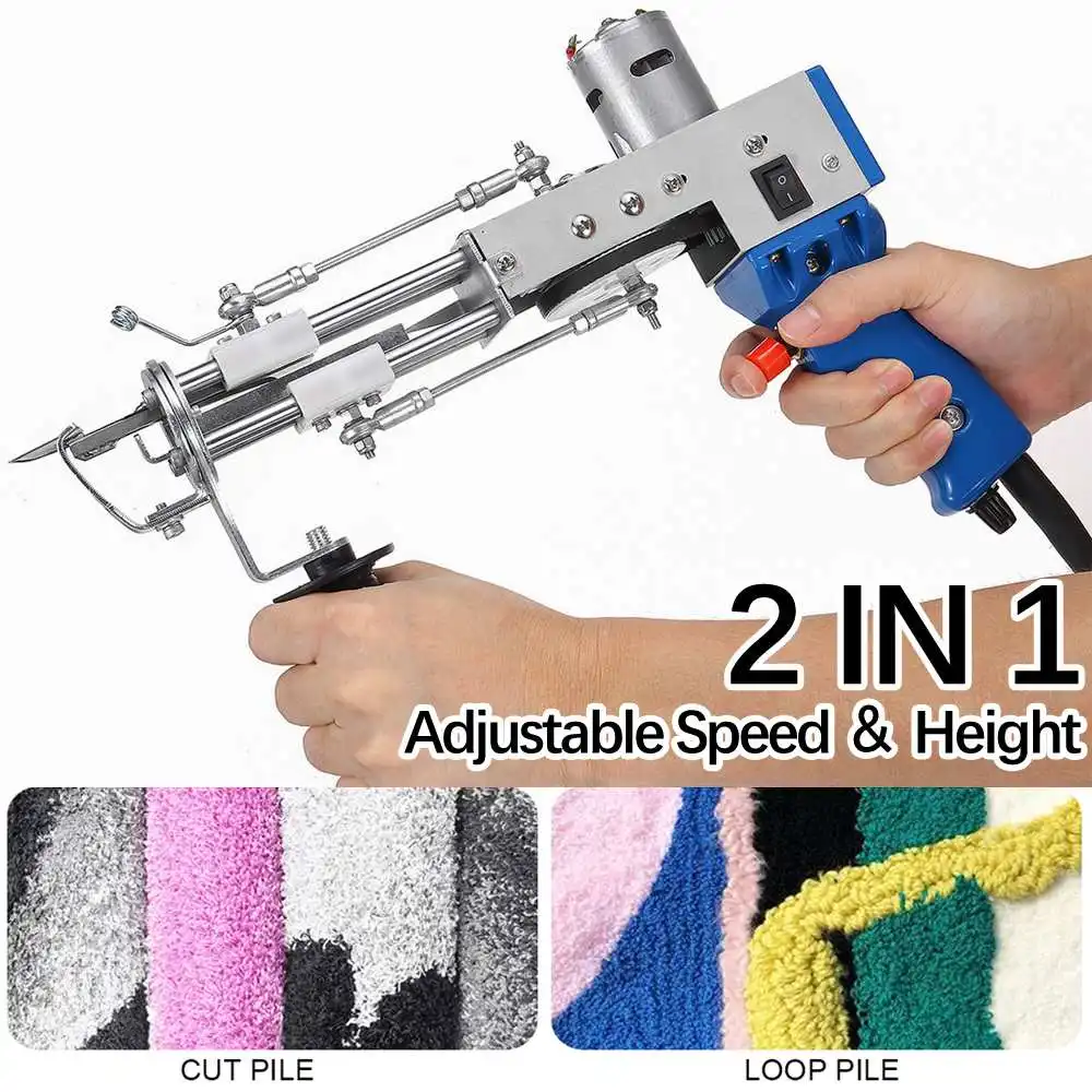 Hand-held Electric Carpet Weaving Gun Carpet Tufting Gun Hand Nail Gun Carpet weaving flocking machines Loop Pile And Cut Pile
Hand-held Electric Carpet Weaving Gun Carpet Tufting Gun Hand Nail Gun Carpet weaving flocking machines Loop Pile And Cut Pile