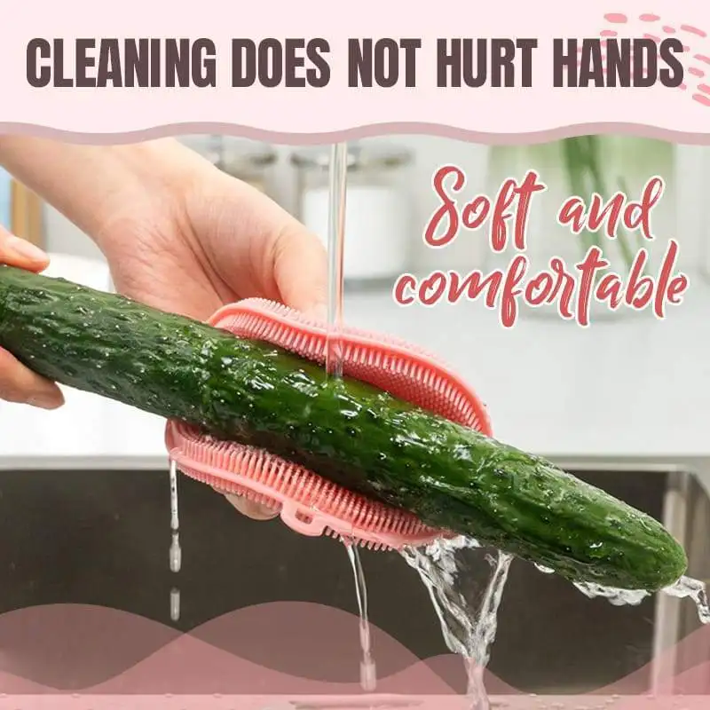 2pcsMultifunction Amazing Silicone Dish Towel Silicone Dish Towel-Dish Cloth Clean Brush Washing Brush Scouring Pad Pot Pan Wash
2pcsMultifunction Amazing Silicone Dish Towel Silicone Dish Towel-Dish Cloth Clean Brush Washing Brush Scouring Pad Pot Pan Wash